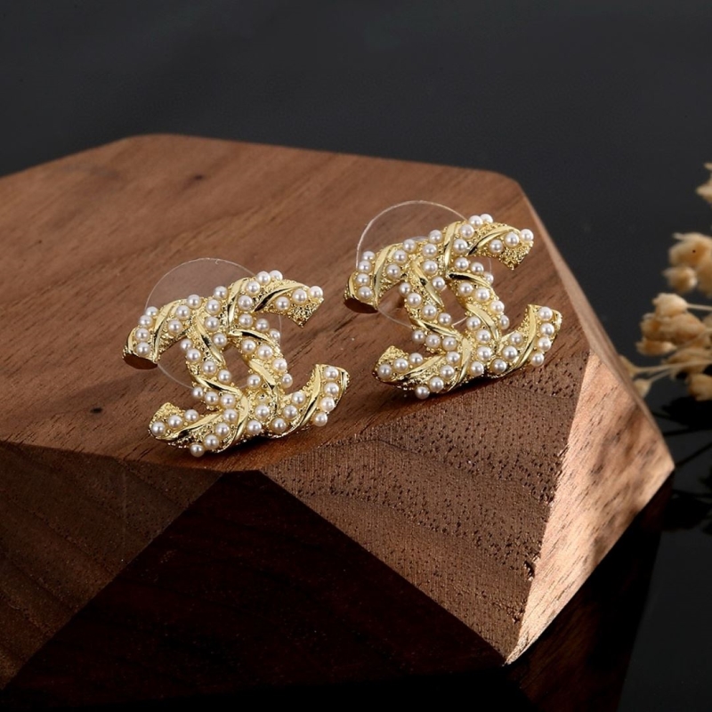 Ch*el earrings